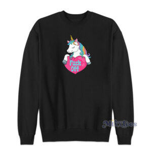 Fuck Off Unicorn Heart Sweatshirt