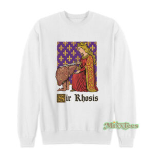 Funny Sir Rhosis Drinking Pun Sweatshirt