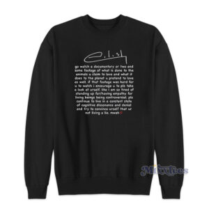Billie Eilish Addresses Criticism Sweatshirt