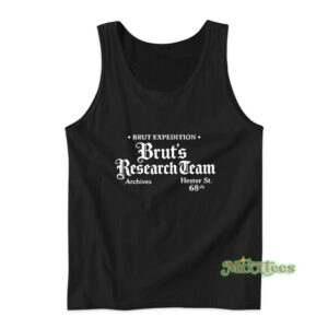 Finn Wolfhard Brut Expedition Brut Research Team Tank Top