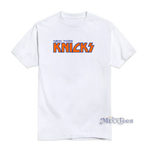 New York Knicks Kiss Logo Parody T-Shirt