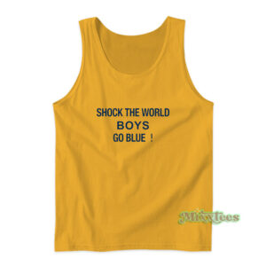 Shock The World Boys Go Blue Tank Top