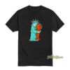 Statue Of Liberty Hug Trophy Knicks Forever T-Shirt