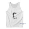 Ysl You Slut Parody Tank Top