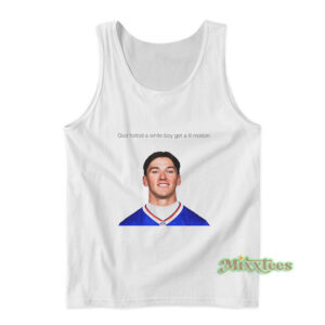 God Forbid a White Boy Get a Lil Motion Cole Bishop Tank Top