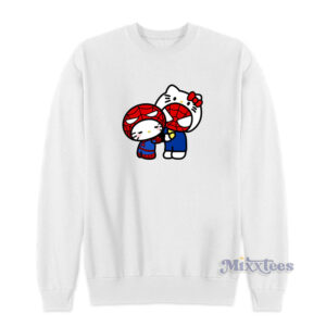 Youth Hello Kitty Spiderman Sweatshirt