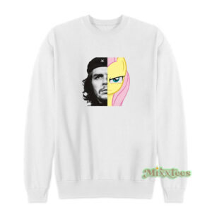 Che Guevara Fluttershy Split Face Sweatshirt