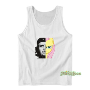 Che Guevara Fluttershy Split Face Tank Top