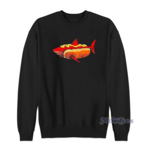 Hot Dog Shark Sweatshirt