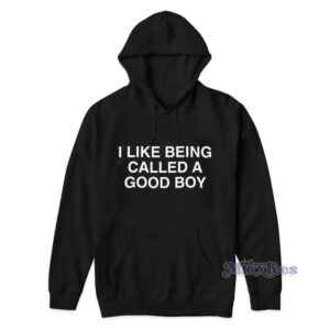 I Like Being Called A Good Boy Hoodie