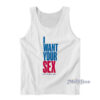 I Want Your Sex Charli XCX Tank Top
