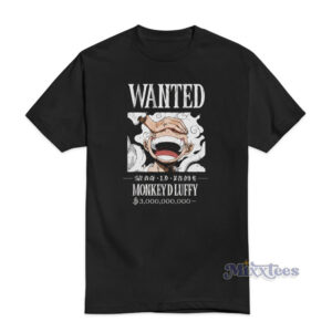 Luffy Gear 5 Wanted T-Shirt