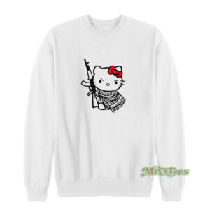 Resistance Kitty Keffiyeh Sweatshirt