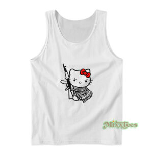 Resistance Kitty Keffiyeh Tank Top