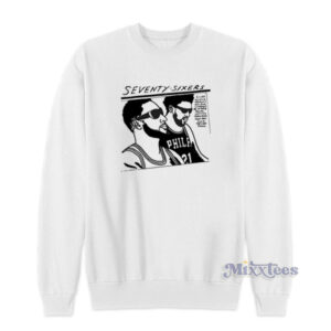Sonic Youth Embiid Maxey Seven Sixers Sweatshirt